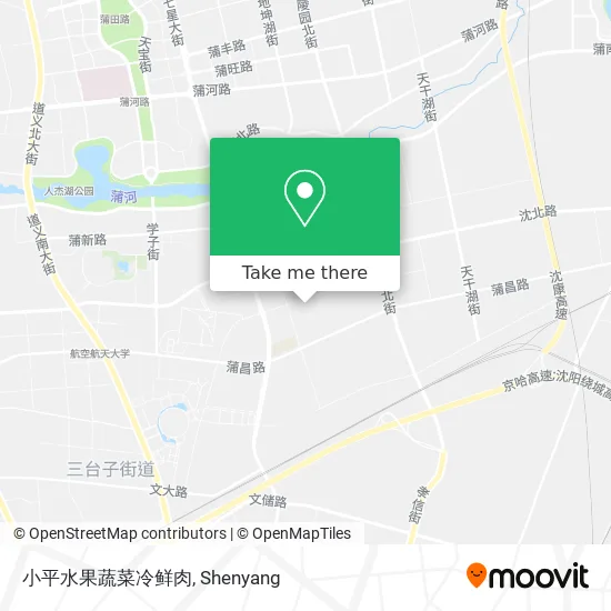 小平水果蔬菜冷鲜肉 map