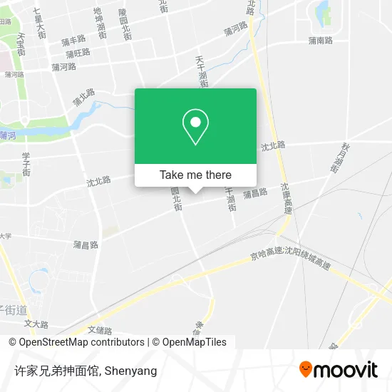 许家兄弟抻面馆 map