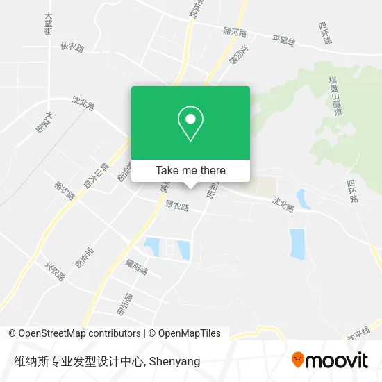 维纳斯专业发型设计中心 map