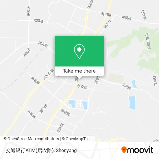 交通银行ATM(启农路) map