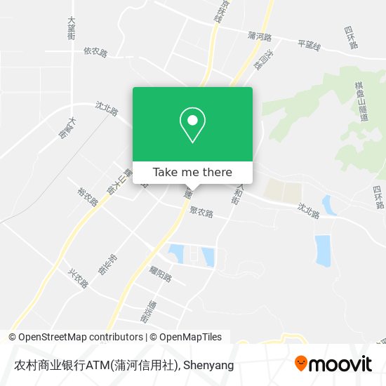 农村商业银行ATM(蒲河信用社) map