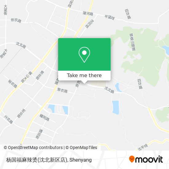杨国福麻辣烫(沈北新区店) map