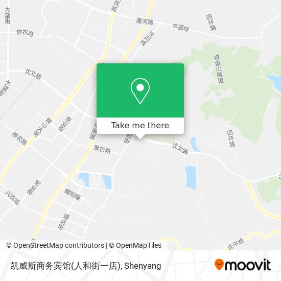 凯威斯商务宾馆(人和街一店) map