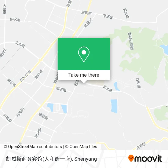 凯威斯商务宾馆(人和街一店) map