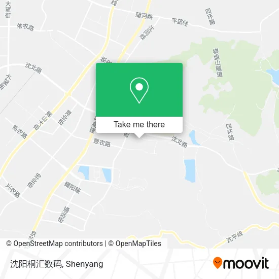 沈阳桐汇数码 map