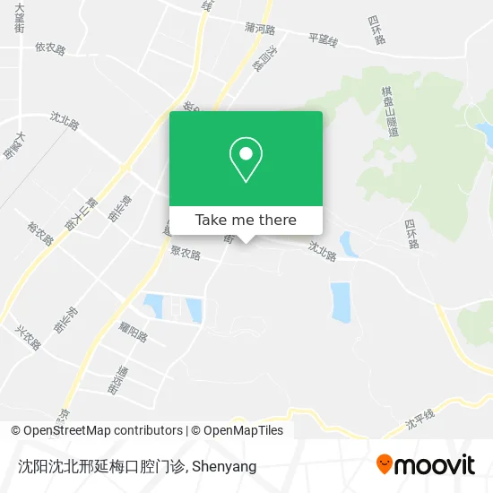 沈阳沈北邢延梅口腔门诊 map