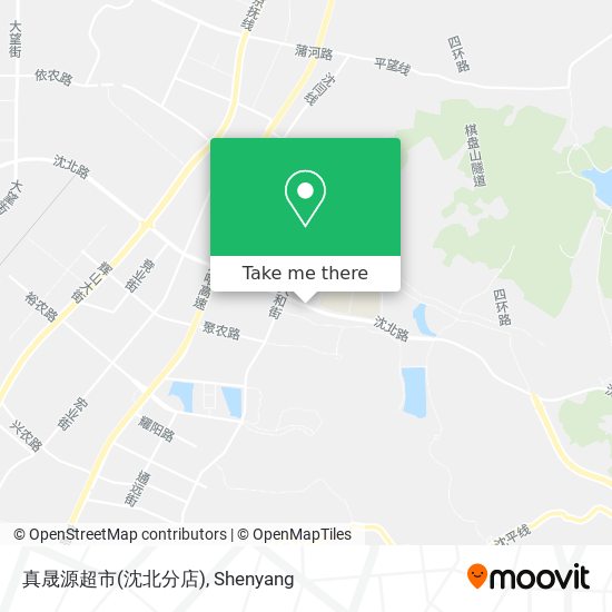 真晟源超市(沈北分店) map