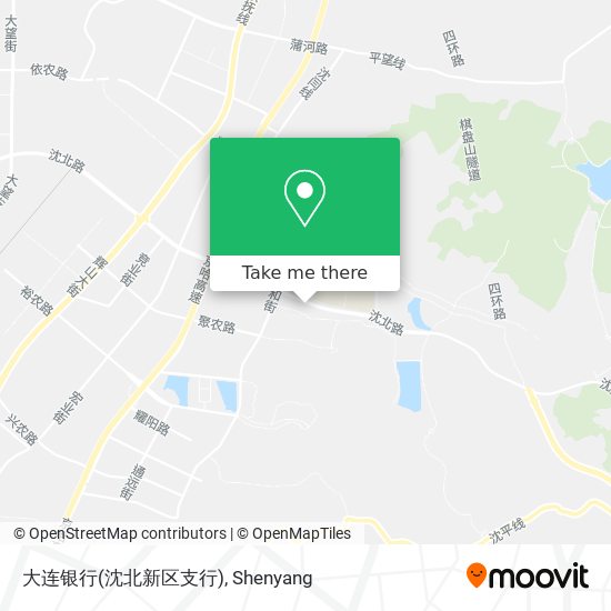 大连银行(沈北新区支行) map