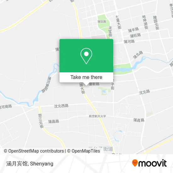 涵月宾馆 map