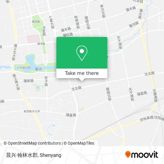 晨兴·翰林水郡 map