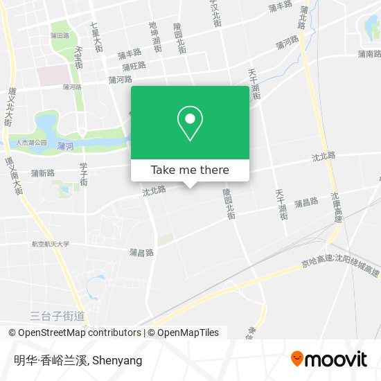 明华·香峪兰溪 map