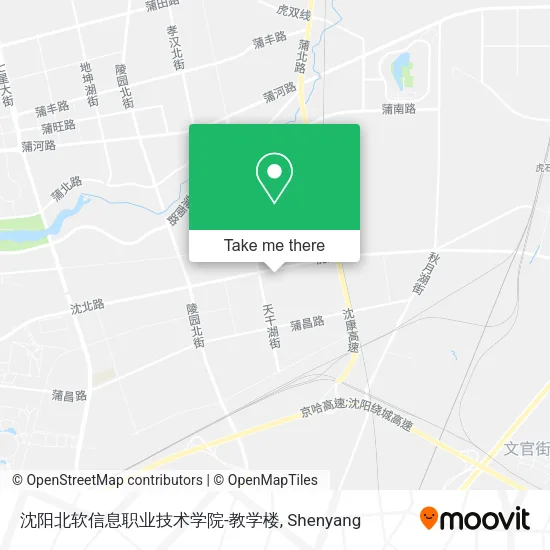沈阳北软信息职业技术学院-教学楼 map