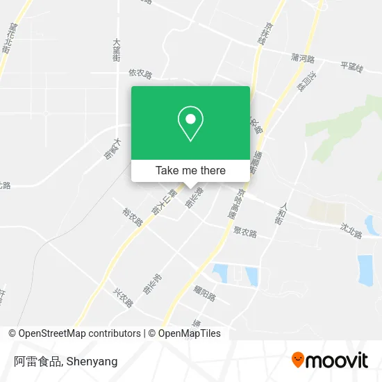 阿雷食品 map