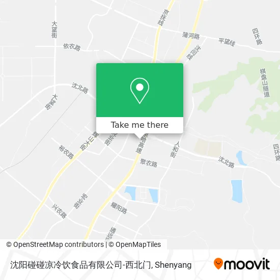 沈阳碰碰凉冷饮食品有限公司-西北门 map