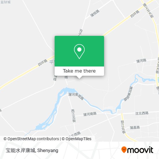 宝能水岸康城 map