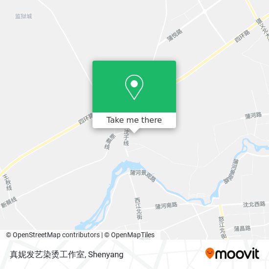 真妮发艺染烫工作室 map