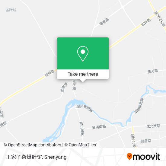 王家羊杂爆肚馆 map
