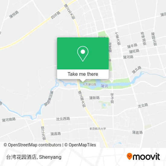 台湾花园酒店 map