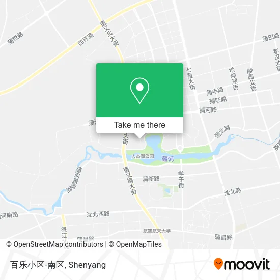 百乐小区-南区 map