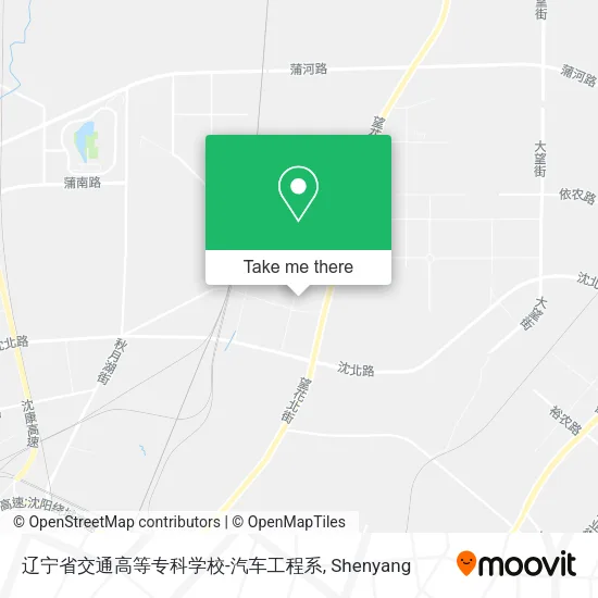 辽宁省交通高等专科学校-汽车工程系 map