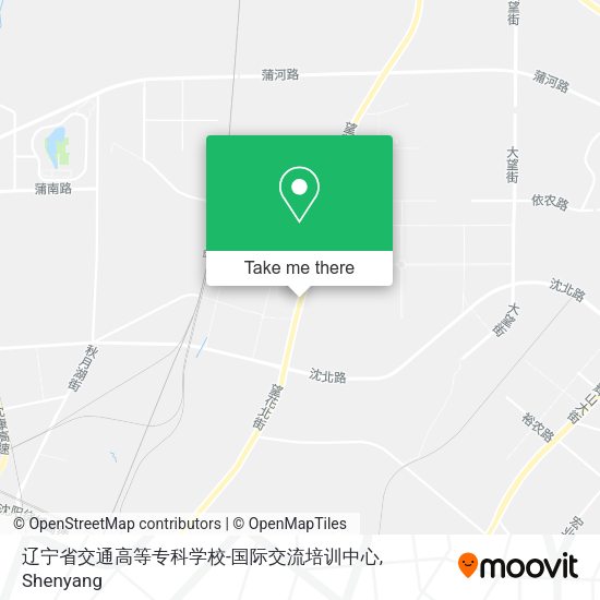 辽宁省交通高等专科学校-国际交流培训中心 map