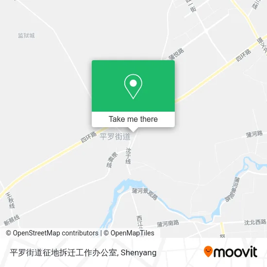 平罗街道征地拆迁工作办公室 map