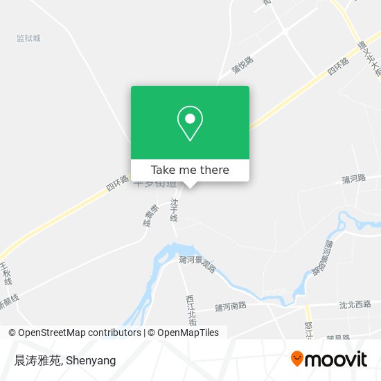 晨涛雅苑 map