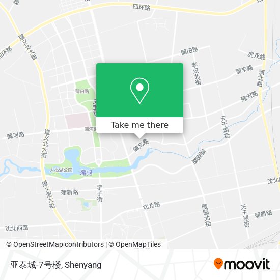 亚泰城-7号楼 map