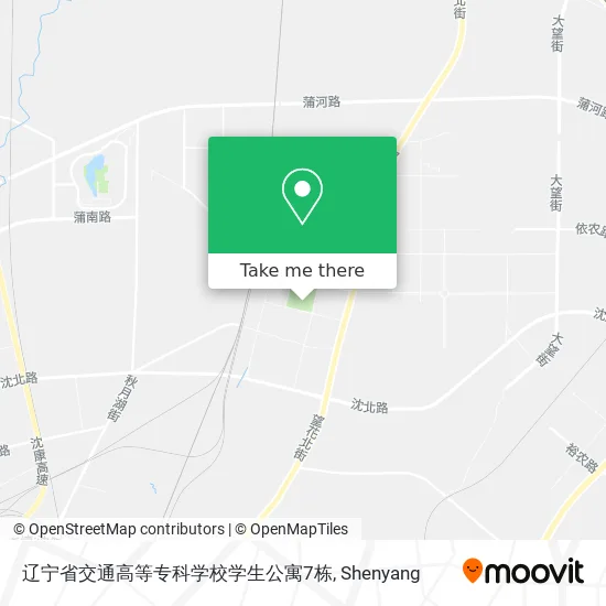 辽宁省交通高等专科学校学生公寓7栋 map