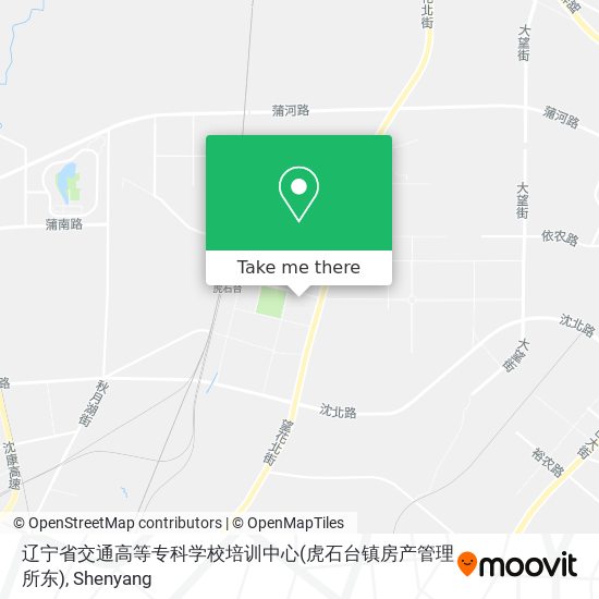 辽宁省交通高等专科学校培训中心(虎石台镇房产管理所东) map