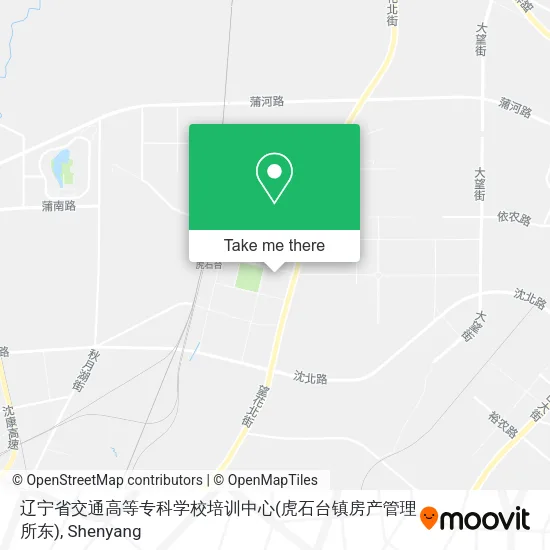 辽宁省交通高等专科学校培训中心(虎石台镇房产管理所东) map