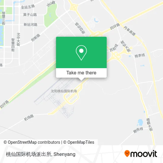 桃仙国际机场派出所 map