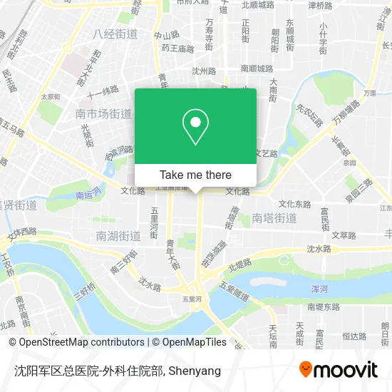 沈阳军区总医院-外科住院部 map