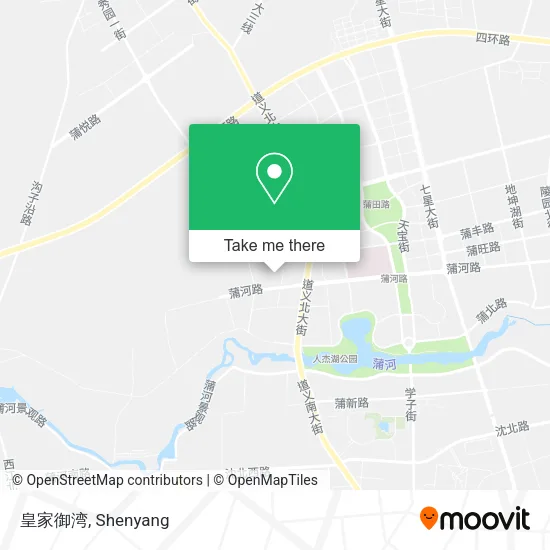 皇家御湾 map