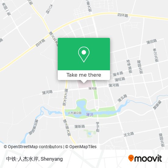 中铁·人杰水岸 map