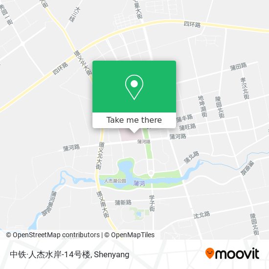 中铁·人杰水岸-14号楼 map