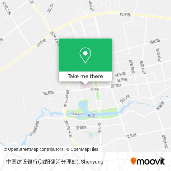 中国建设银行(沈阳蒲河分理处) map