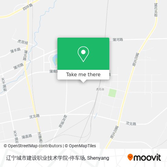辽宁城市建设职业技术学院-停车场 map