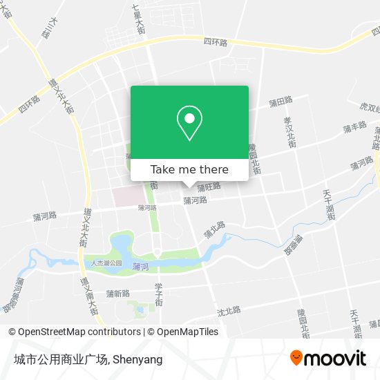 城市公用商业广场 map