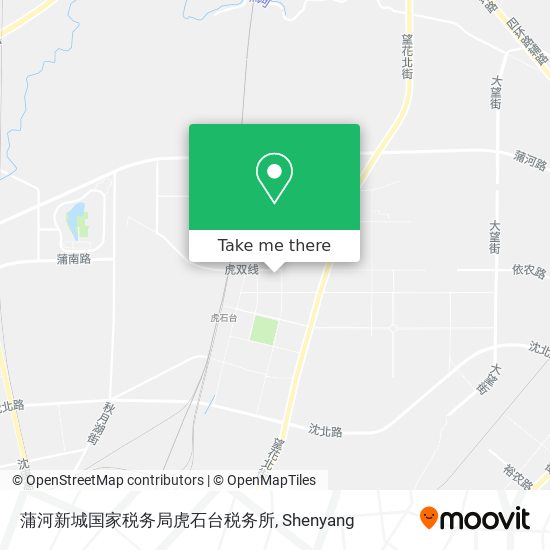 蒲河新城国家税务局虎石台税务所 map