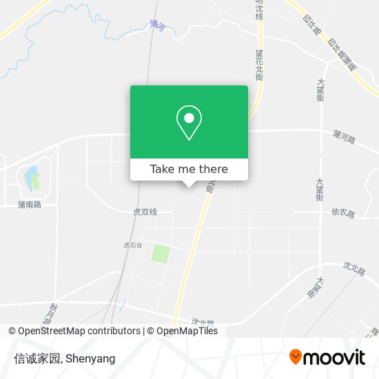 信诚家园 map