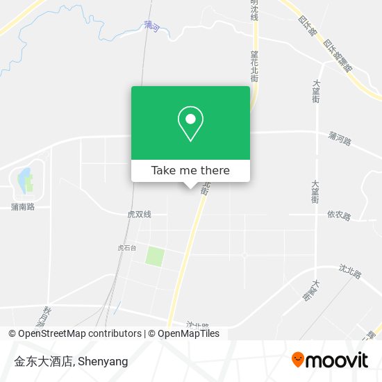 金东大酒店 map