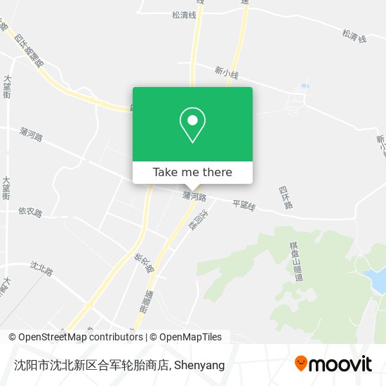 沈阳市沈北新区合军轮胎商店 map