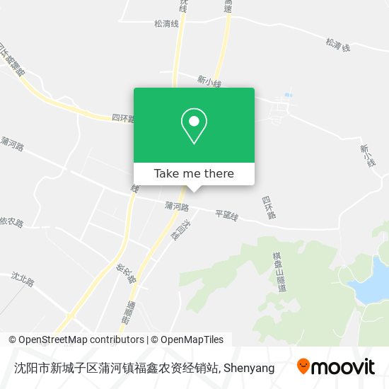 沈阳市新城子区蒲河镇福鑫农资经销站 map