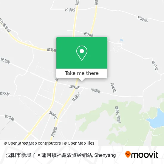 沈阳市新城子区蒲河镇福鑫农资经销站 map