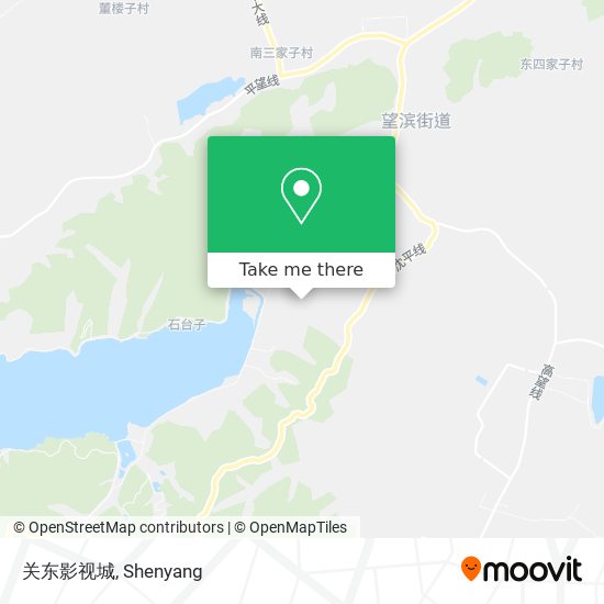 关东影视城 map