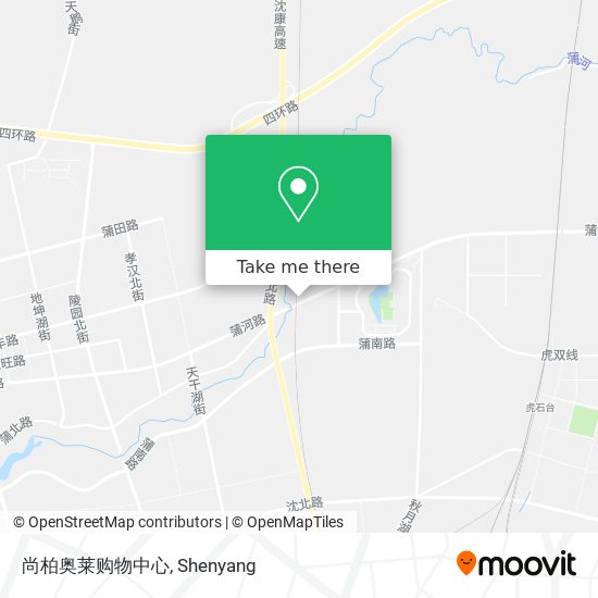 尚柏奥莱购物中心 map