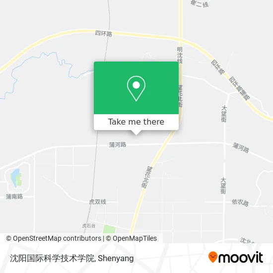 沈阳国际科学技术学院 map
