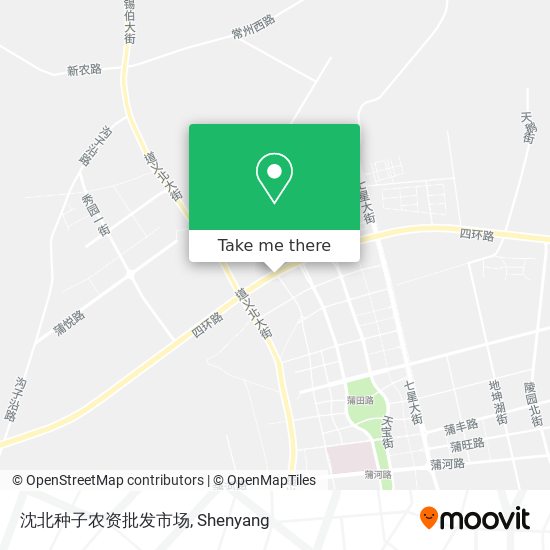 沈北种子农资批发市场 map