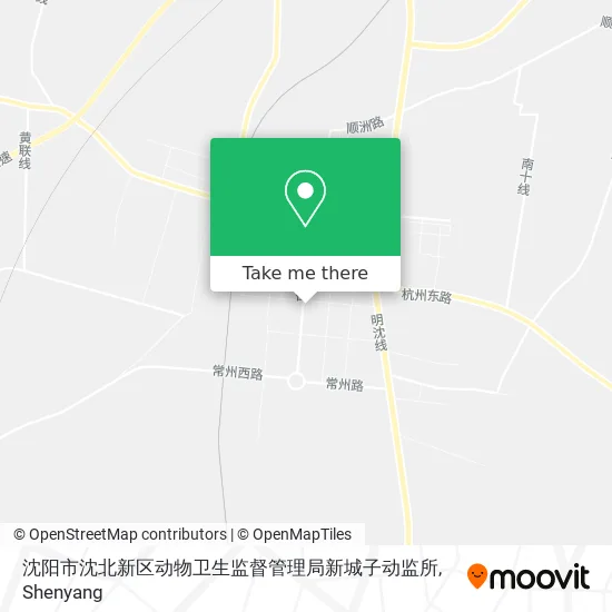 沈阳市沈北新区动物卫生监督管理局新城子动监所 map